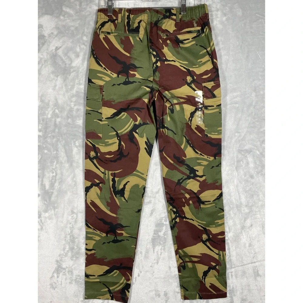 Polo Ralph Lauren Boys 20 Camouflage Cargo Pants Green Brown Brushstroke Camo - Picture 3 of 10